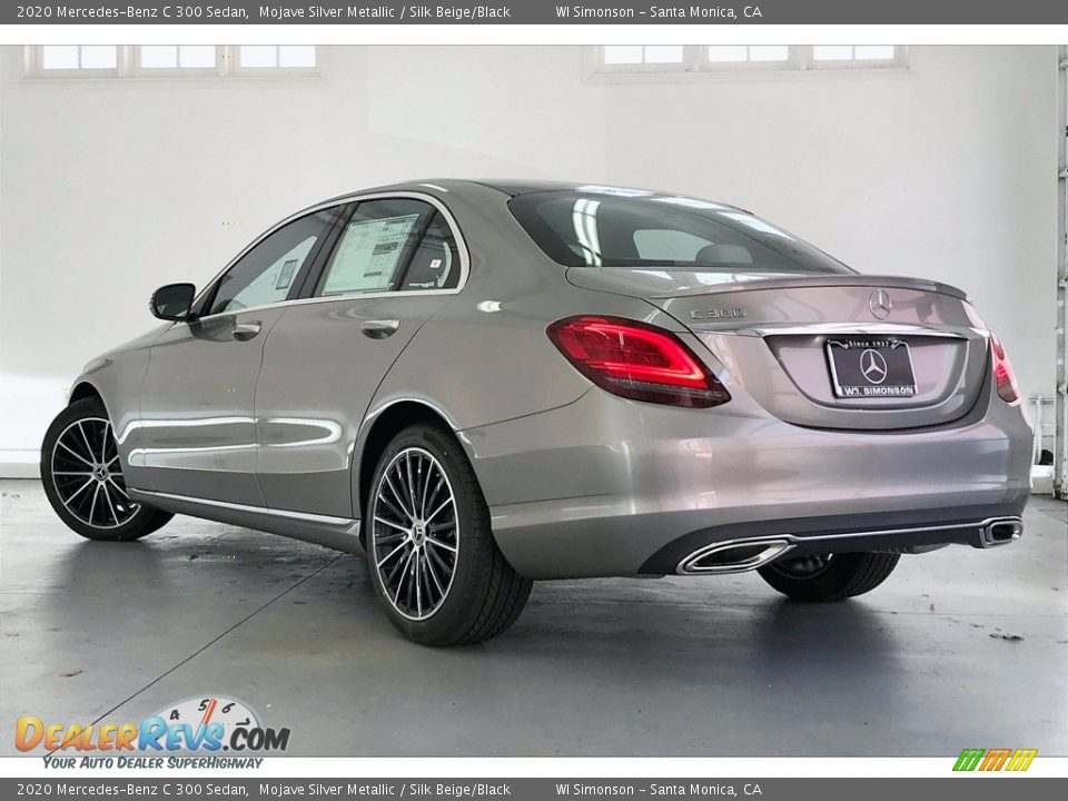 2020 Mercedes-Benz C 300 Sedan Mojave Silver Metallic / Silk Beige/Black Photo #2