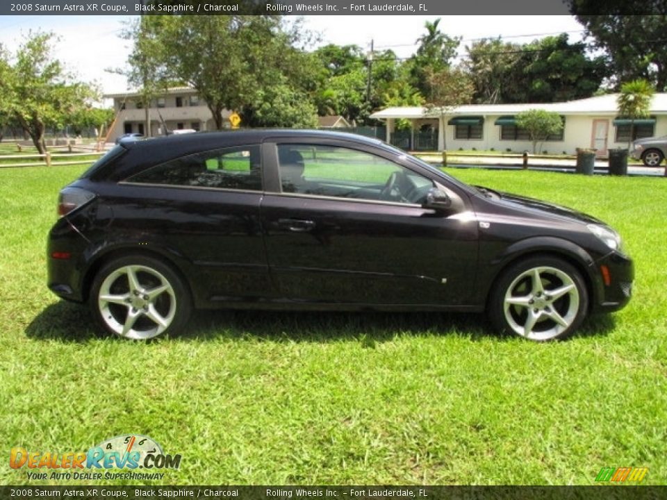 2008 Saturn Astra XR Coupe Black Sapphire / Charcoal Photo #3