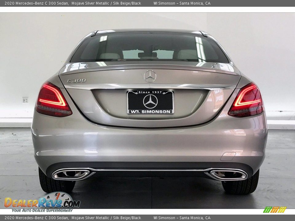 2020 Mercedes-Benz C 300 Sedan Mojave Silver Metallic / Silk Beige/Black Photo #3