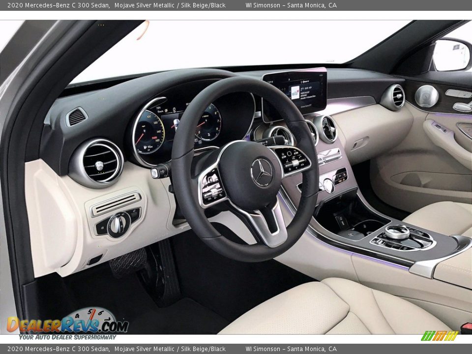 2020 Mercedes-Benz C 300 Sedan Mojave Silver Metallic / Silk Beige/Black Photo #4