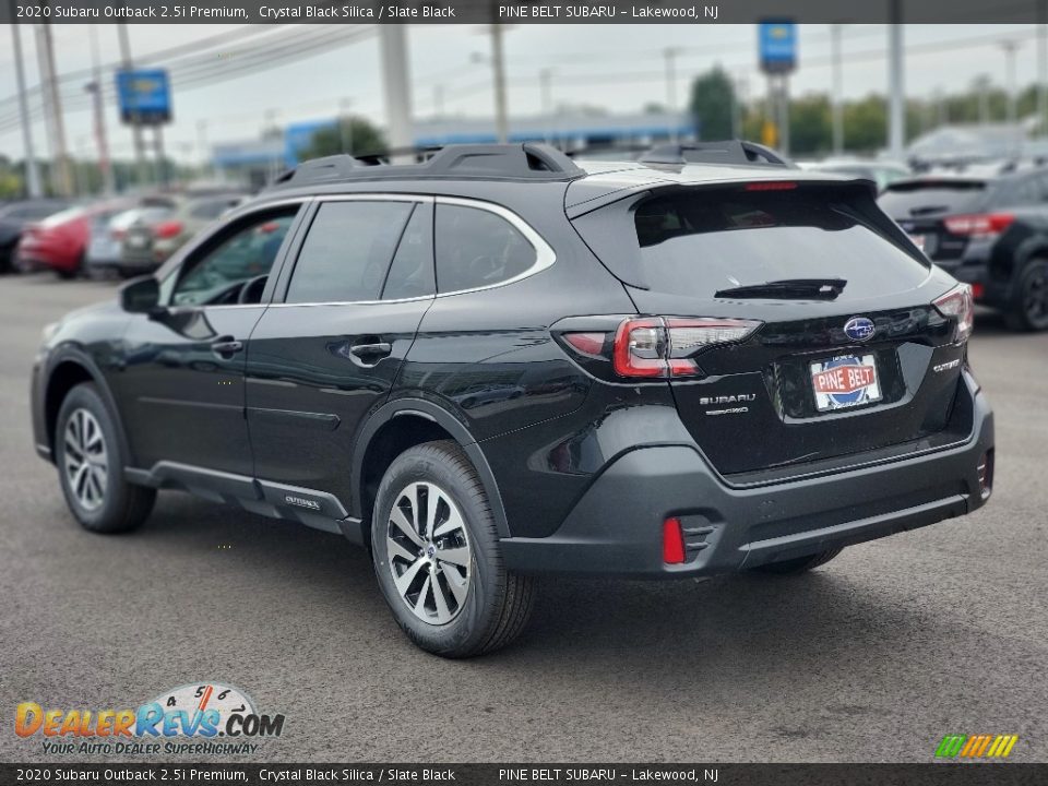 2020 Subaru Outback 2.5i Premium Crystal Black Silica / Slate Black Photo #6