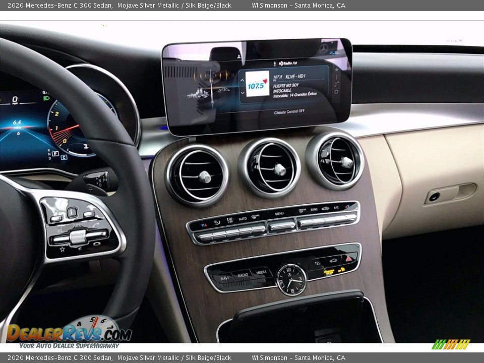 2020 Mercedes-Benz C 300 Sedan Mojave Silver Metallic / Silk Beige/Black Photo #6