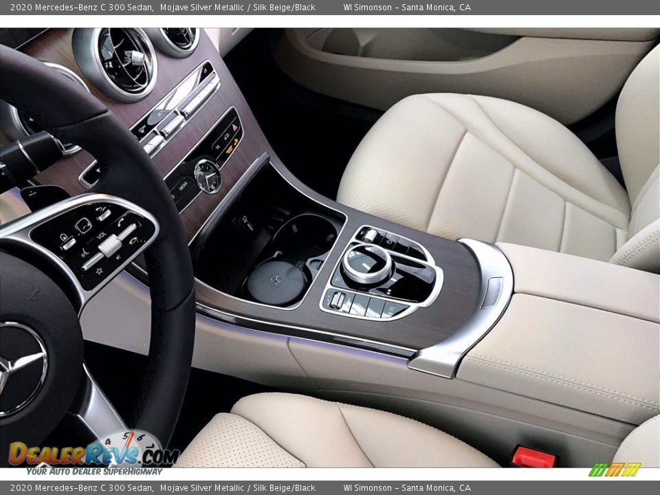 2020 Mercedes-Benz C 300 Sedan Mojave Silver Metallic / Silk Beige/Black Photo #7