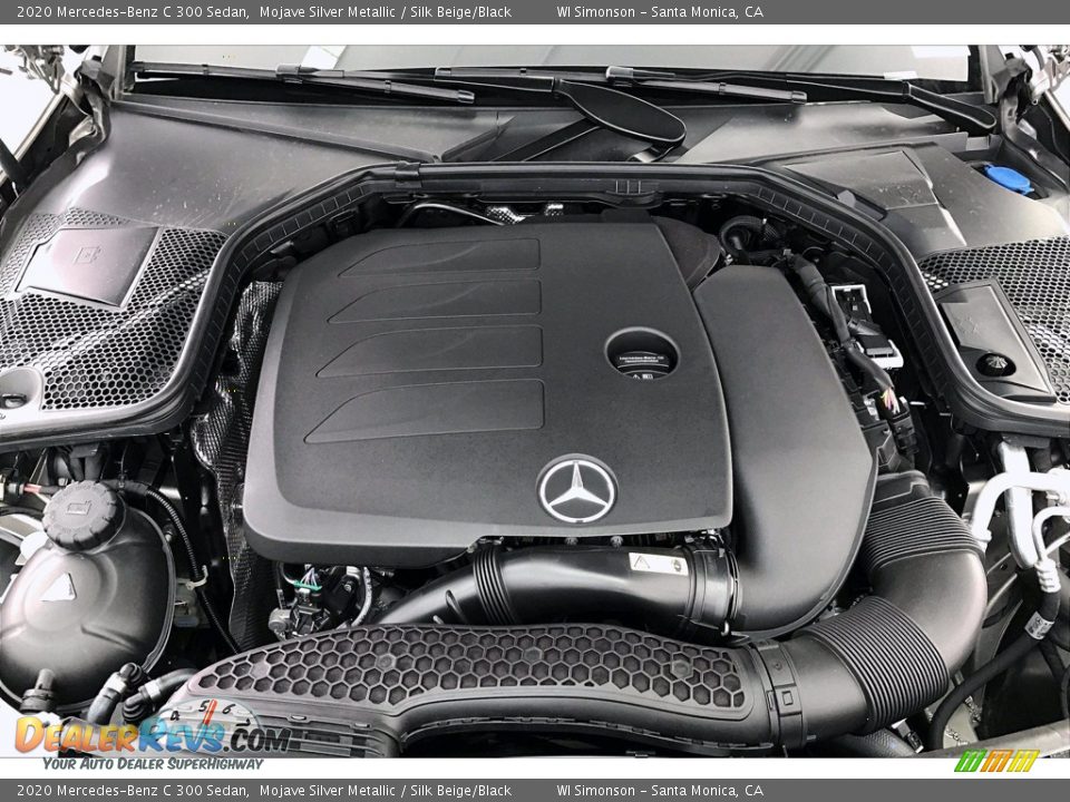2020 Mercedes-Benz C 300 Sedan Mojave Silver Metallic / Silk Beige/Black Photo #8