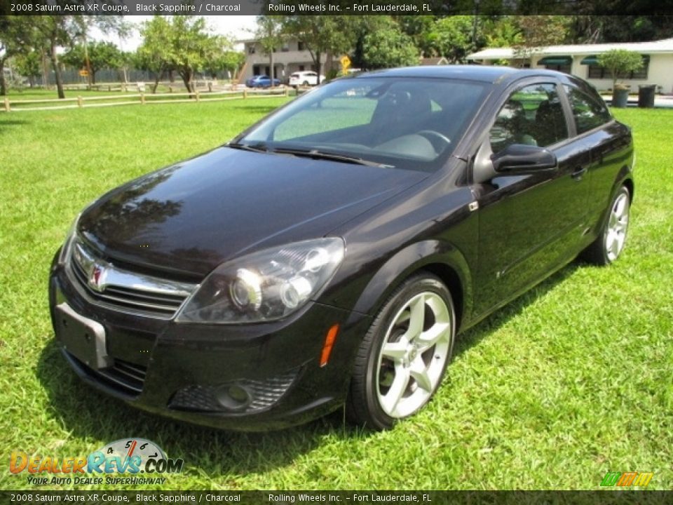 2008 Saturn Astra XR Coupe Black Sapphire / Charcoal Photo #11