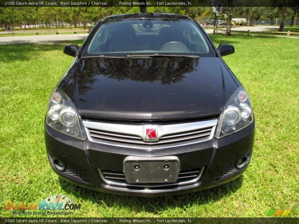 2008 Saturn Astra XR Coupe Black Sapphire / Charcoal Photo #13