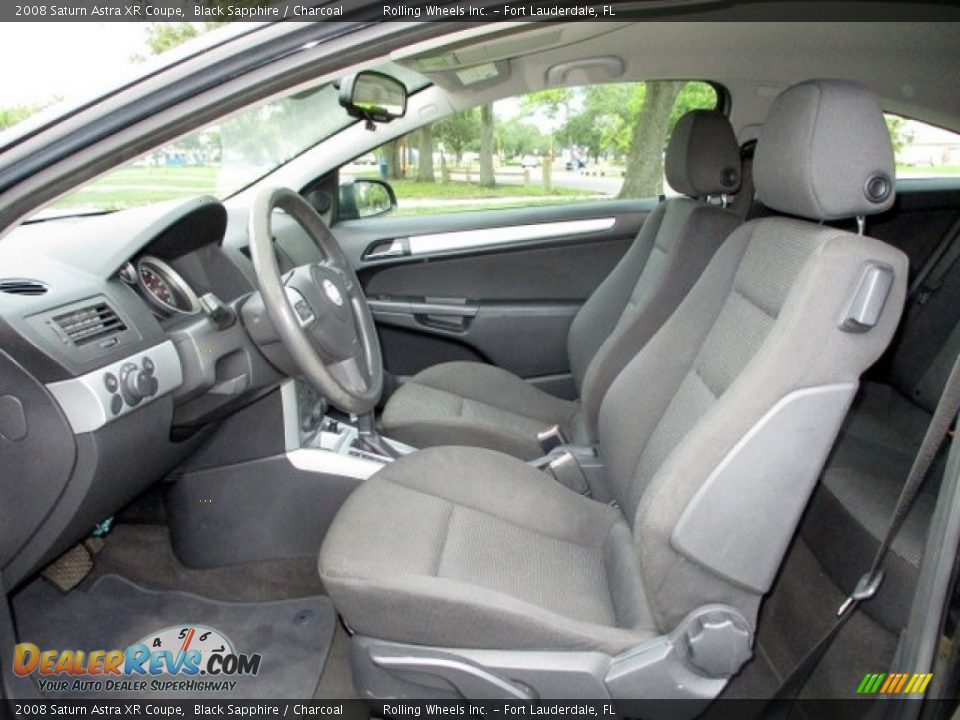 2008 Saturn Astra XR Coupe Black Sapphire / Charcoal Photo #16