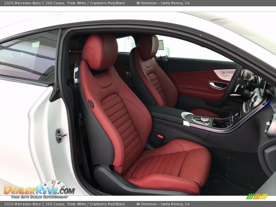Cranberry Red/Black Interior - 2020 Mercedes-Benz C 300 Coupe Photo #5