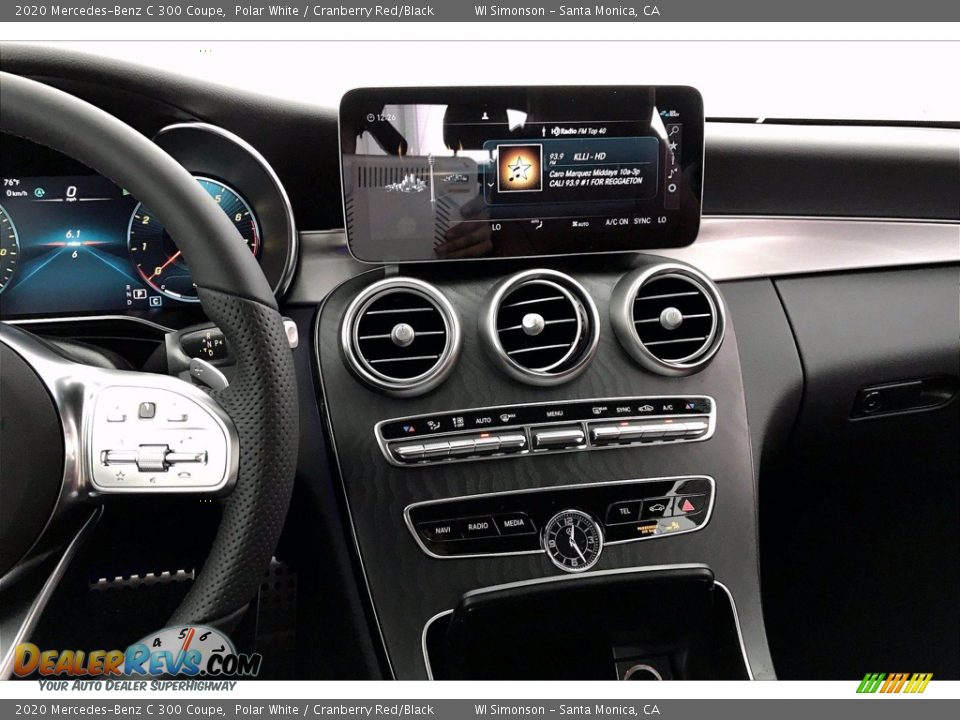 Controls of 2020 Mercedes-Benz C 300 Coupe Photo #6