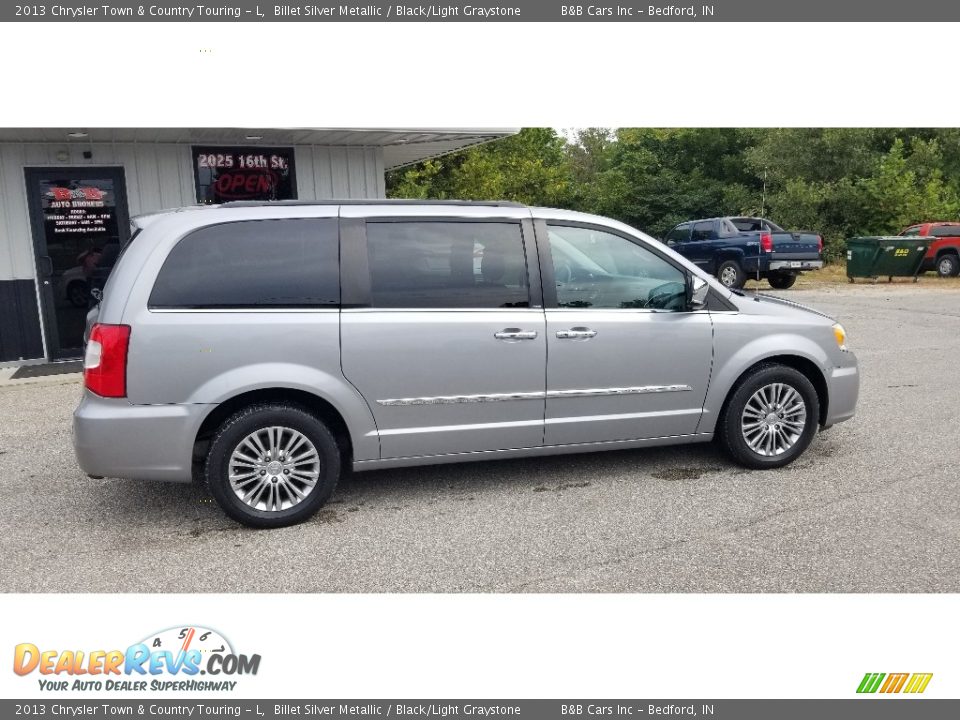 2013 Chrysler Town & Country Touring - L Billet Silver Metallic / Black/Light Graystone Photo #2