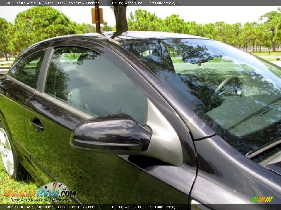 2008 Saturn Astra XR Coupe Black Sapphire / Charcoal Photo #23