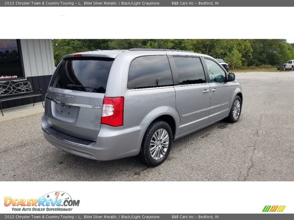 2013 Chrysler Town & Country Touring - L Billet Silver Metallic / Black/Light Graystone Photo #3