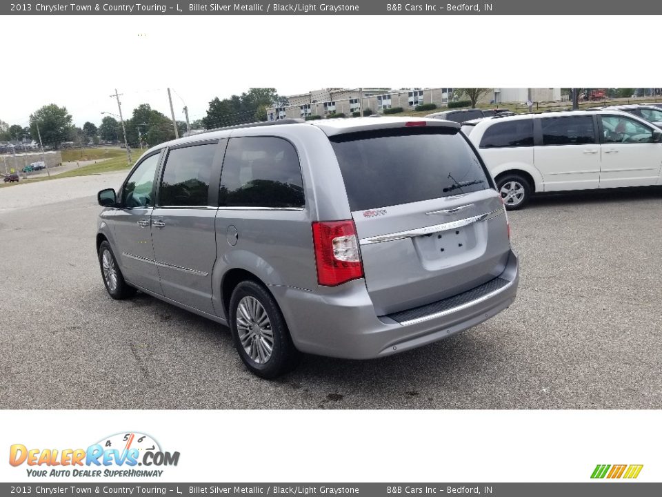 2013 Chrysler Town & Country Touring - L Billet Silver Metallic / Black/Light Graystone Photo #4