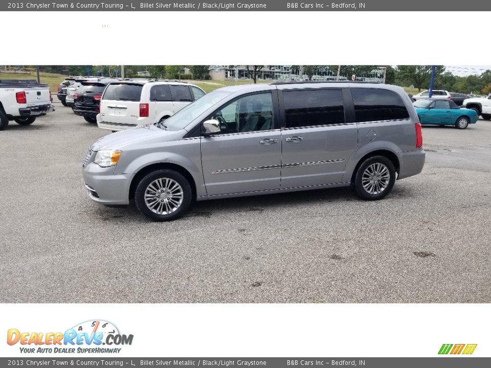 2013 Chrysler Town & Country Touring - L Billet Silver Metallic / Black/Light Graystone Photo #5