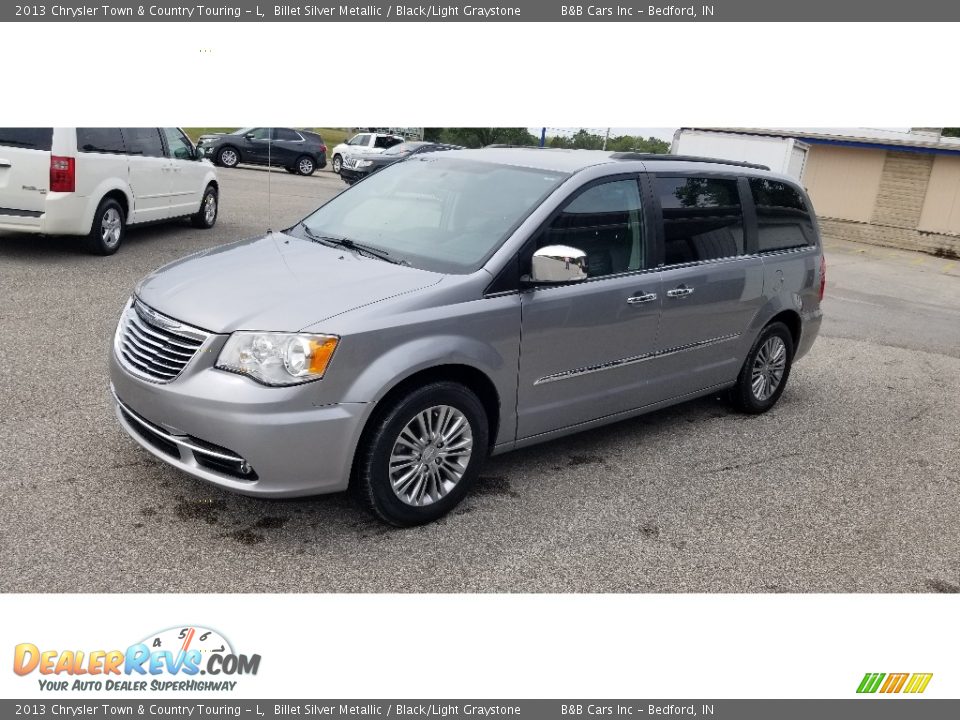 2013 Chrysler Town & Country Touring - L Billet Silver Metallic / Black/Light Graystone Photo #6