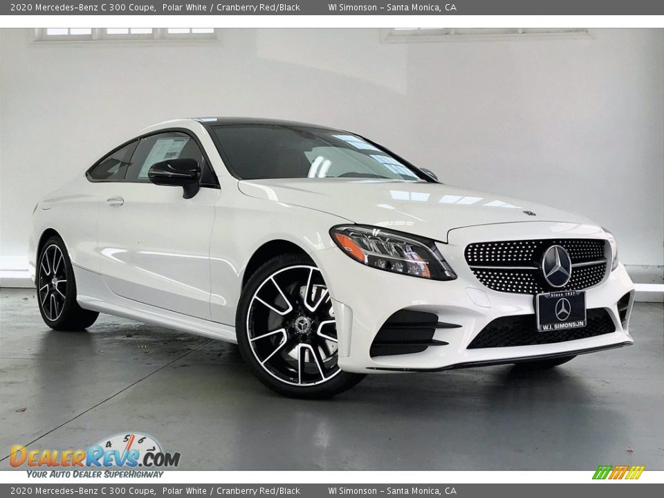 Front 3/4 View of 2020 Mercedes-Benz C 300 Coupe Photo #12