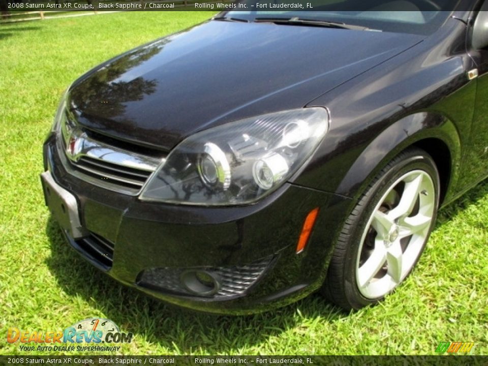 2008 Saturn Astra XR Coupe Black Sapphire / Charcoal Photo #33