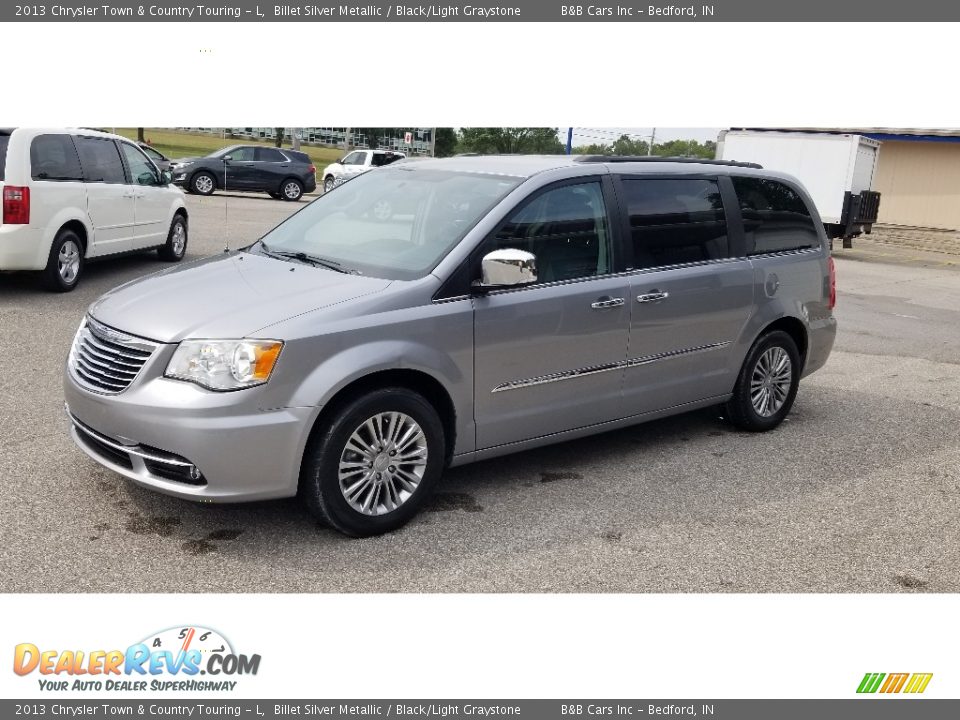 2013 Chrysler Town & Country Touring - L Billet Silver Metallic / Black/Light Graystone Photo #31