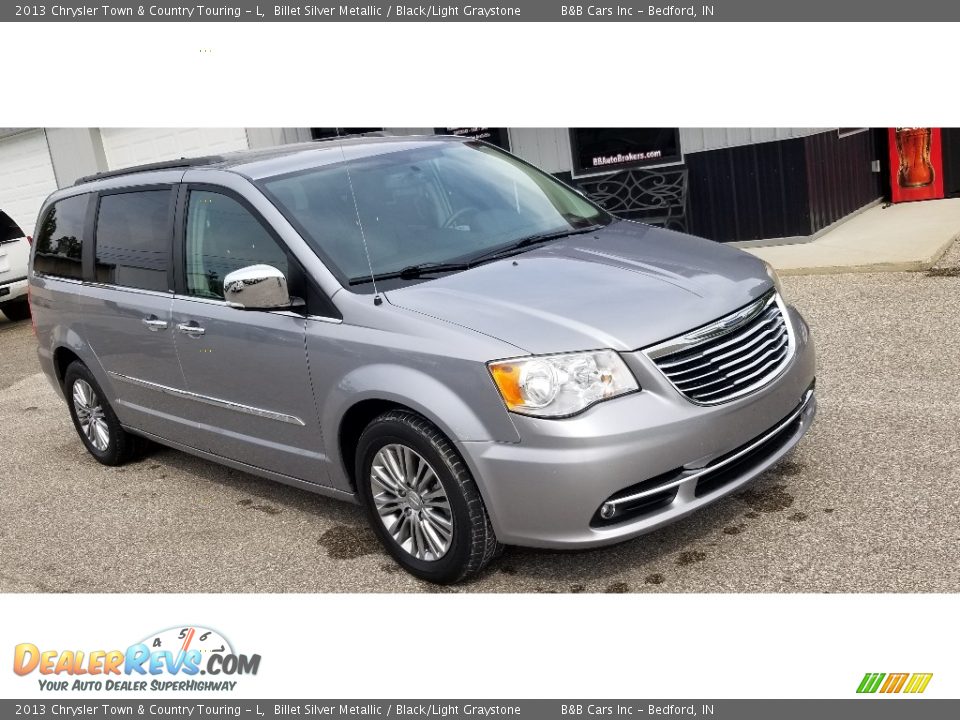 2013 Chrysler Town & Country Touring - L Billet Silver Metallic / Black/Light Graystone Photo #32