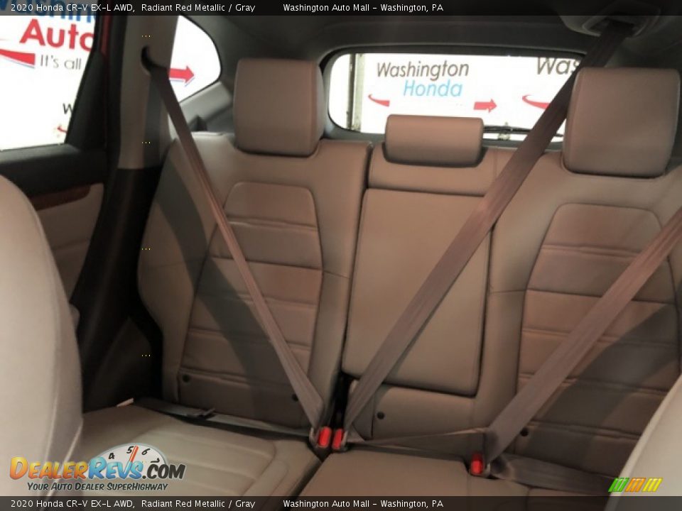 2020 Honda CR-V EX-L AWD Radiant Red Metallic / Gray Photo #9