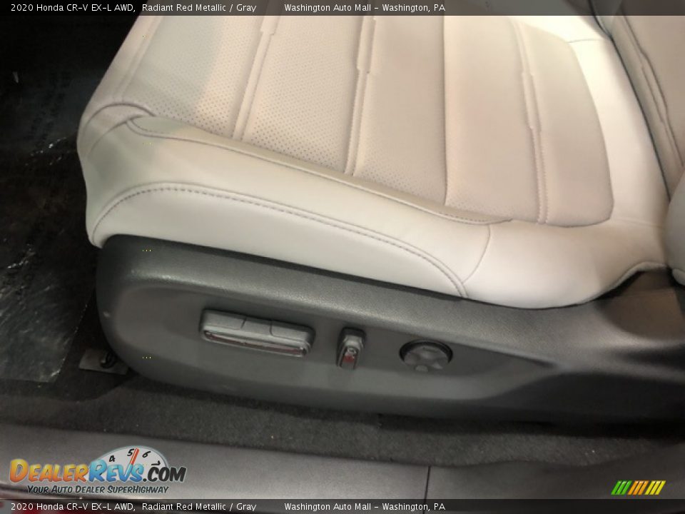 2020 Honda CR-V EX-L AWD Radiant Red Metallic / Gray Photo #12
