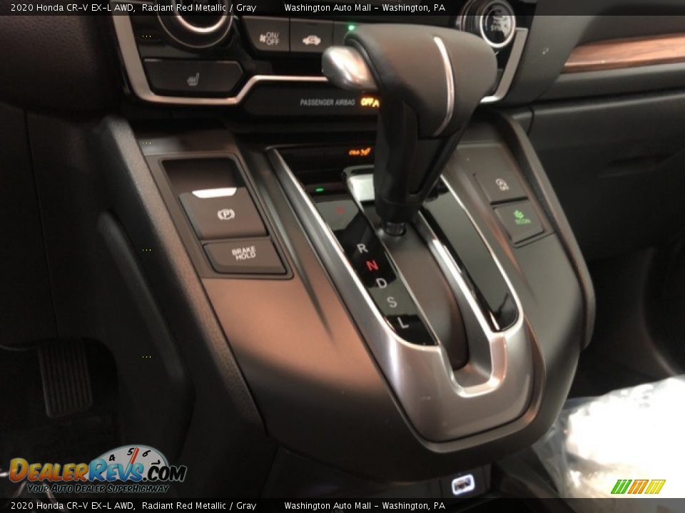 2020 Honda CR-V EX-L AWD Radiant Red Metallic / Gray Photo #18