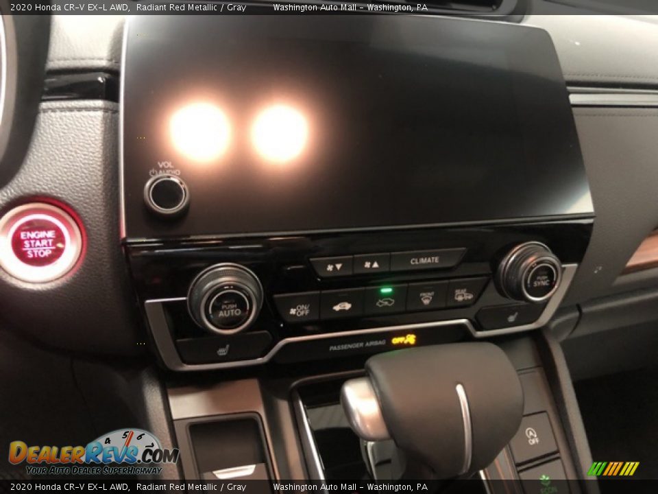 2020 Honda CR-V EX-L AWD Radiant Red Metallic / Gray Photo #19