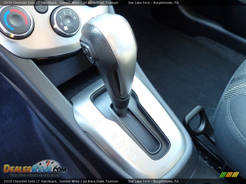 2016 Chevrolet Sonic LT Hatchback Shifter Photo #16