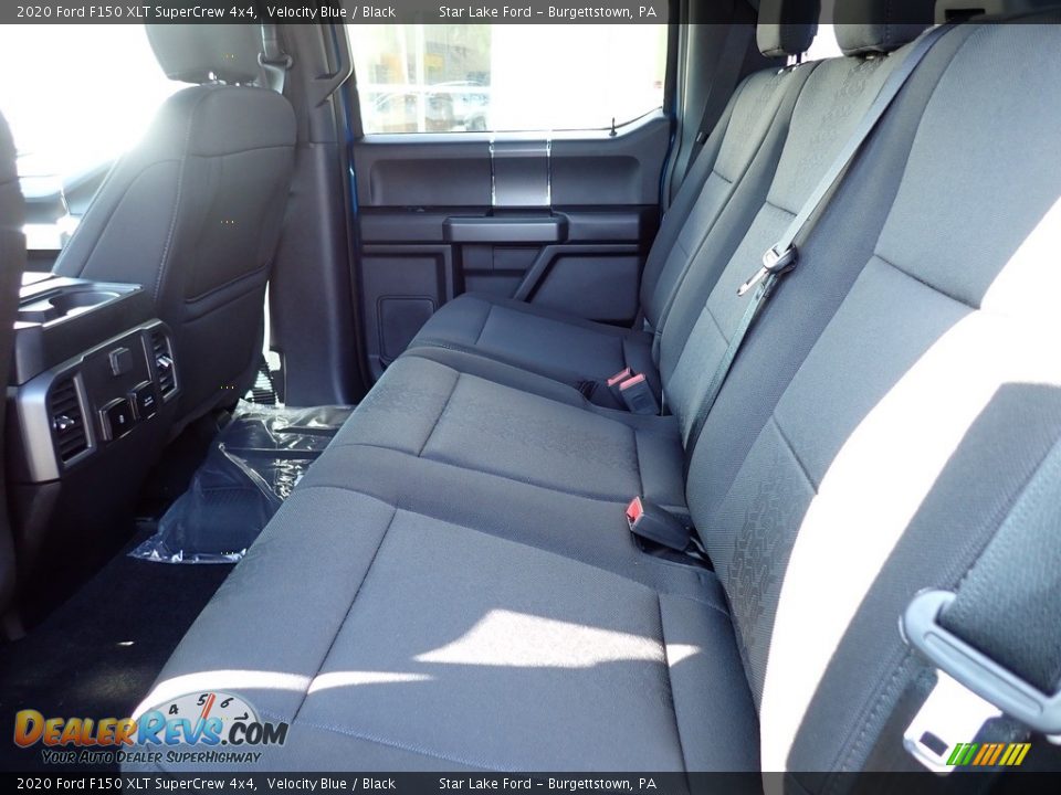 2020 Ford F150 XLT SuperCrew 4x4 Velocity Blue / Black Photo #10