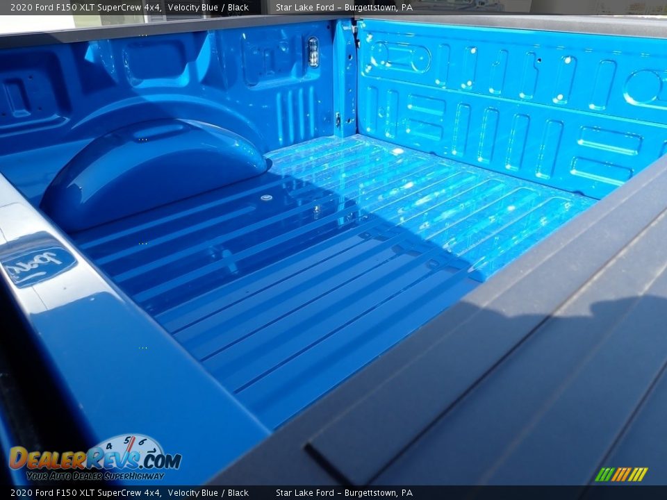 2020 Ford F150 XLT SuperCrew 4x4 Velocity Blue / Black Photo #12