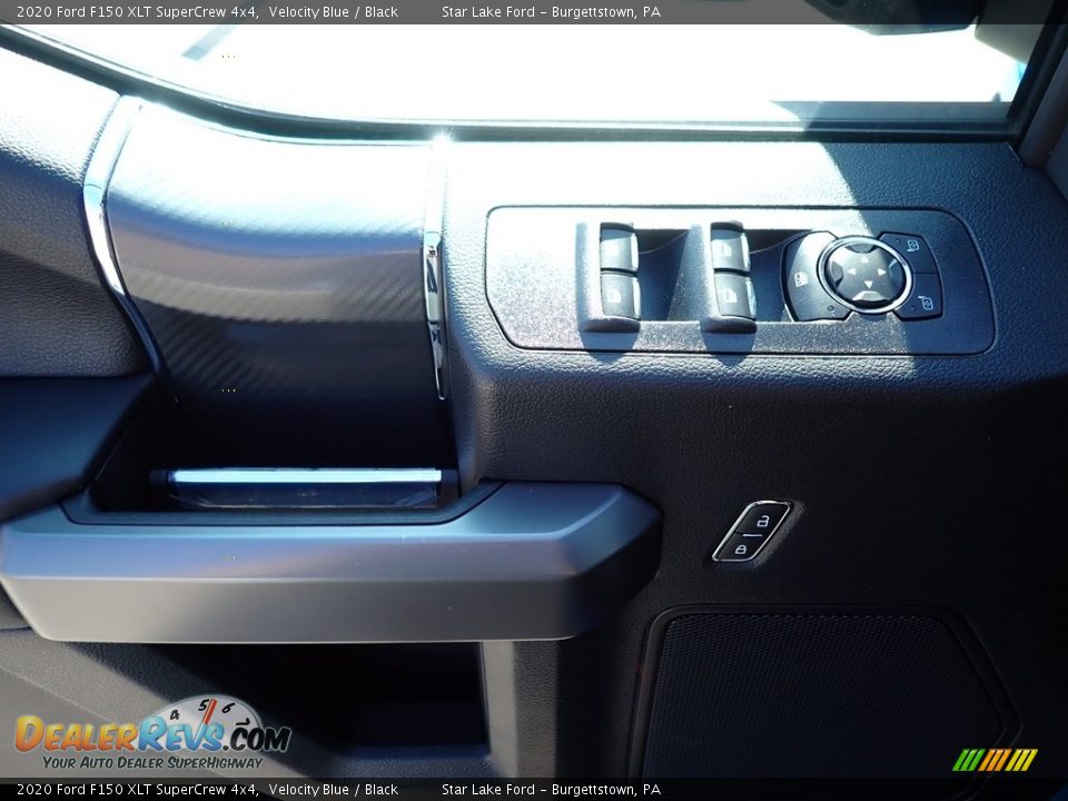 2020 Ford F150 XLT SuperCrew 4x4 Velocity Blue / Black Photo #13