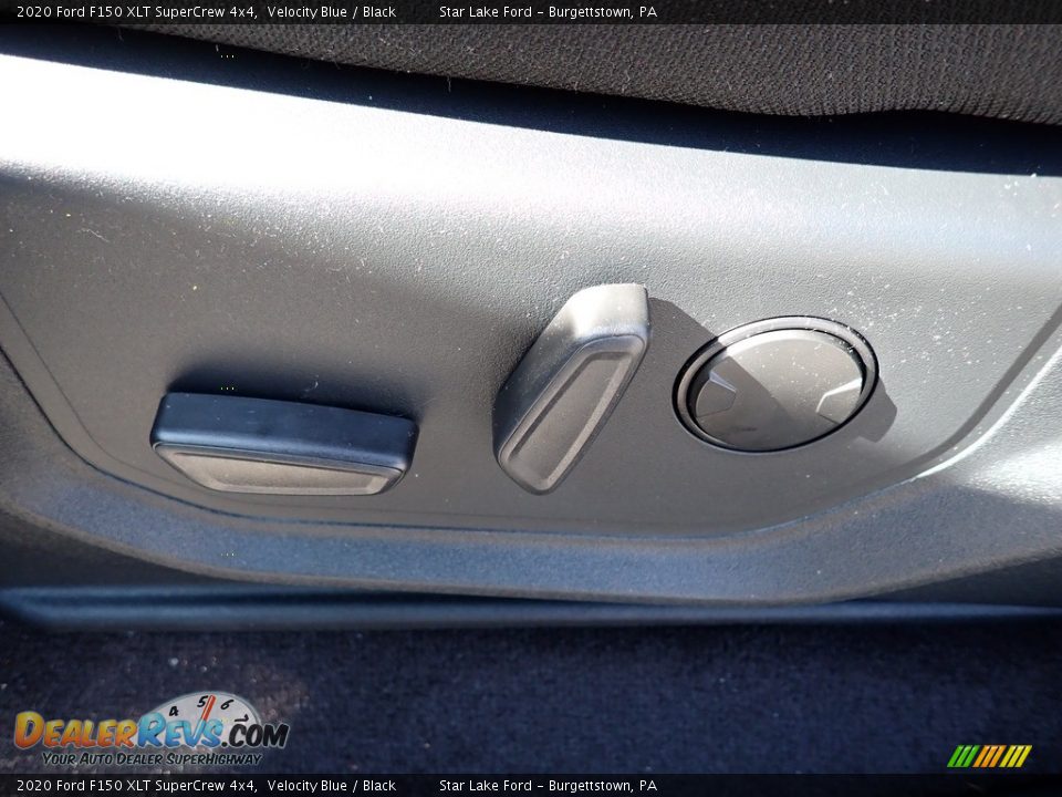 2020 Ford F150 XLT SuperCrew 4x4 Velocity Blue / Black Photo #15