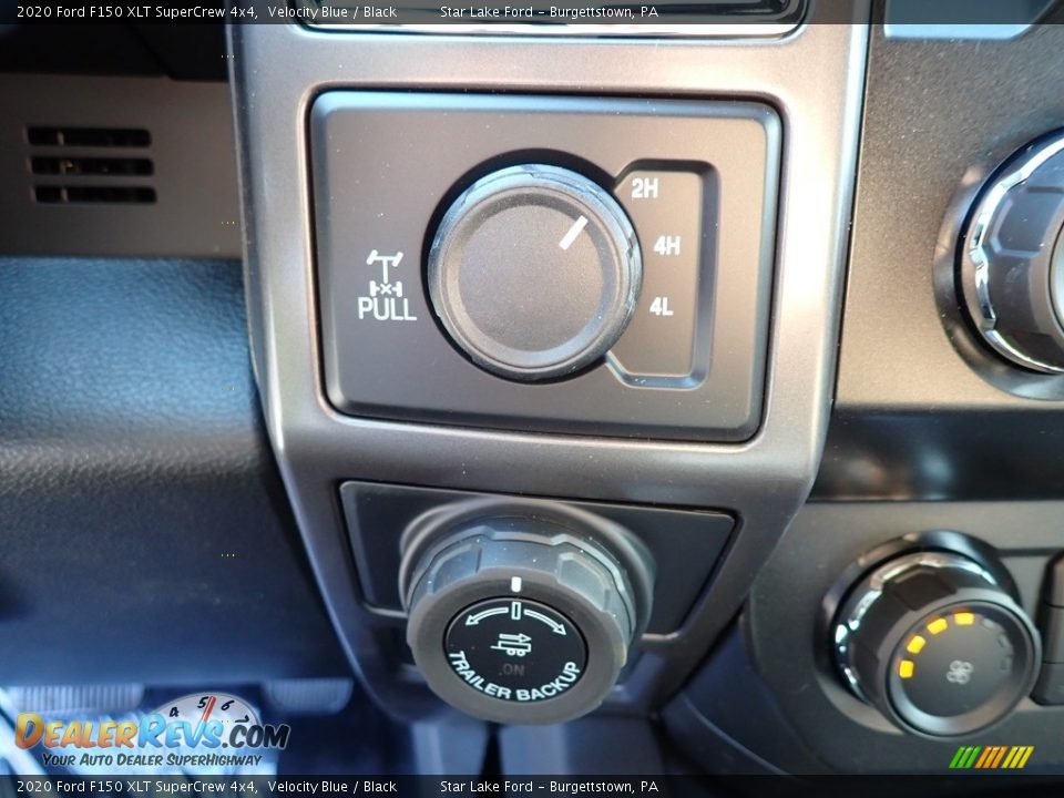 2020 Ford F150 XLT SuperCrew 4x4 Velocity Blue / Black Photo #16