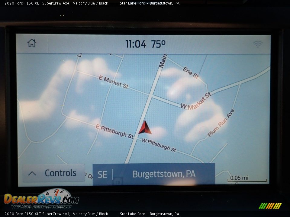 2020 Ford F150 XLT SuperCrew 4x4 Velocity Blue / Black Photo #18