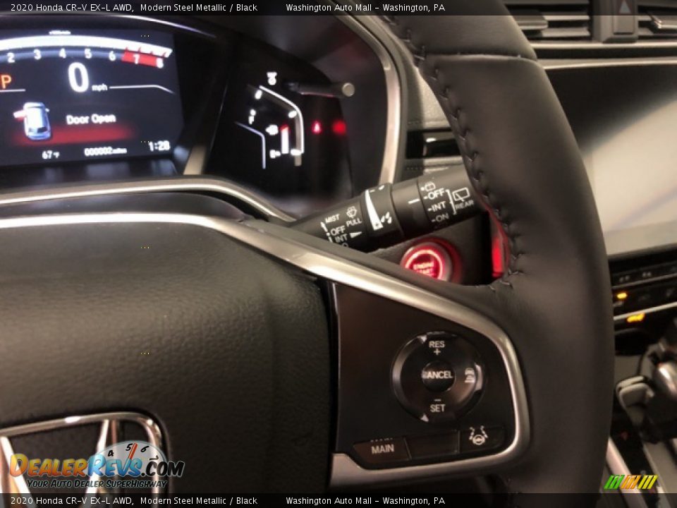 2020 Honda CR-V EX-L AWD Modern Steel Metallic / Black Photo #15