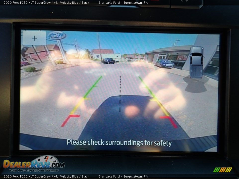 2020 Ford F150 XLT SuperCrew 4x4 Velocity Blue / Black Photo #19
