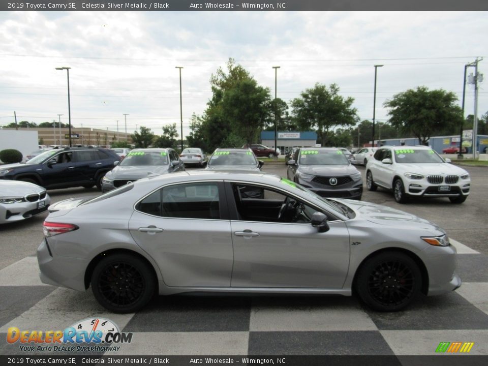 2019 Toyota Camry SE Celestial Silver Metallic / Black Photo #3