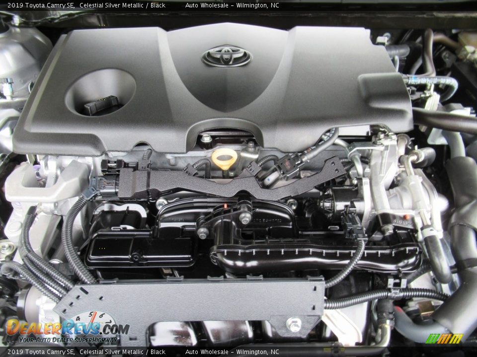 2019 Toyota Camry SE Celestial Silver Metallic / Black Photo #6