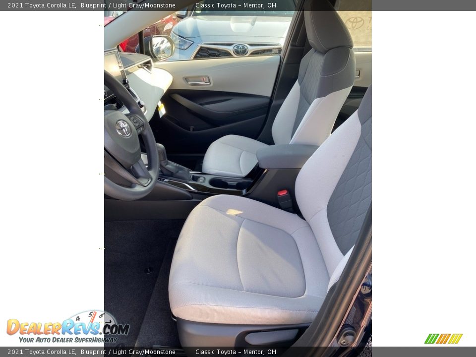 2021 Toyota Corolla LE Blueprint / Light Gray/Moonstone Photo #2