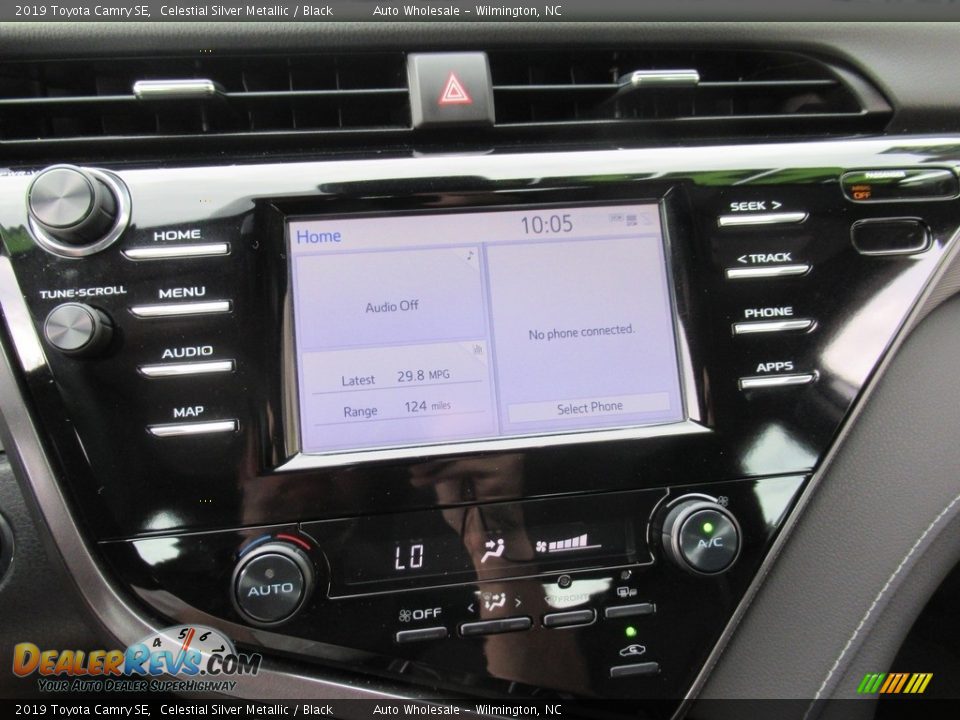 2019 Toyota Camry SE Celestial Silver Metallic / Black Photo #16