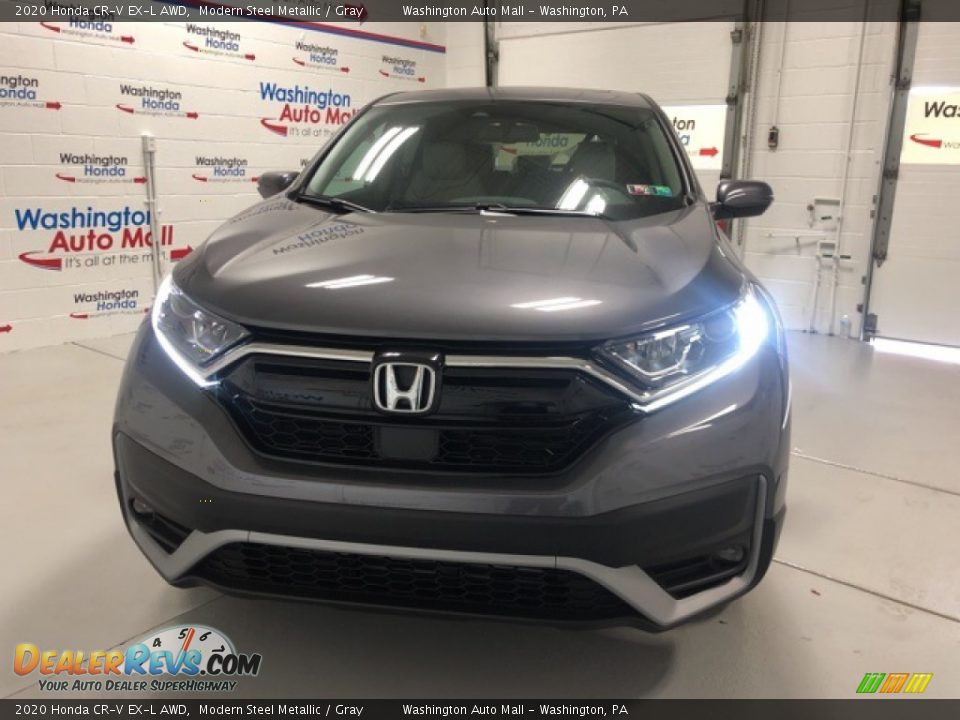 2020 Honda CR-V EX-L AWD Modern Steel Metallic / Gray Photo #5