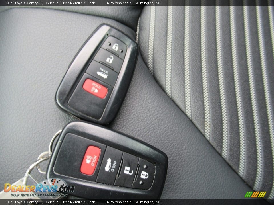 2019 Toyota Camry SE Celestial Silver Metallic / Black Photo #20