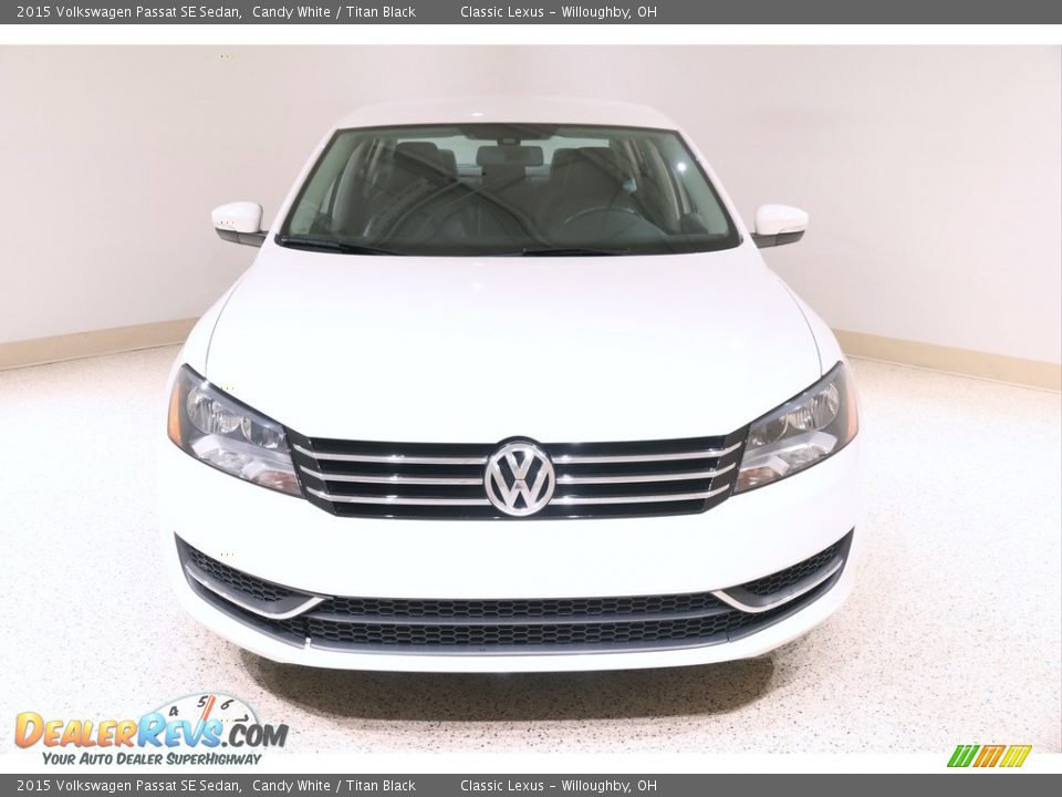 2015 Volkswagen Passat SE Sedan Candy White / Titan Black Photo #2