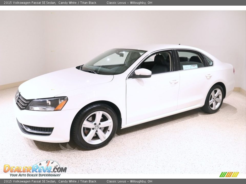 Candy White 2015 Volkswagen Passat SE Sedan Photo #3