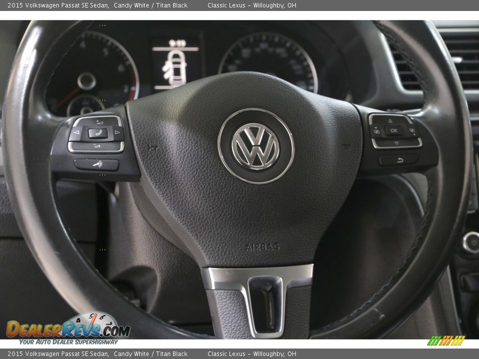 2015 Volkswagen Passat SE Sedan Steering Wheel Photo #7
