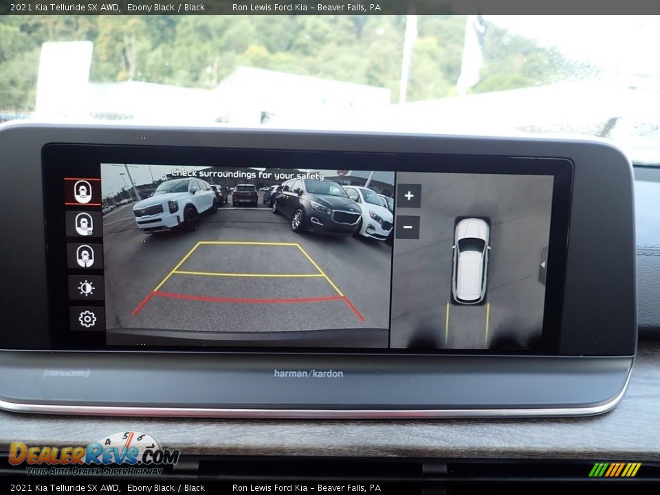 2021 Kia Telluride SX AWD Ebony Black / Black Photo #17