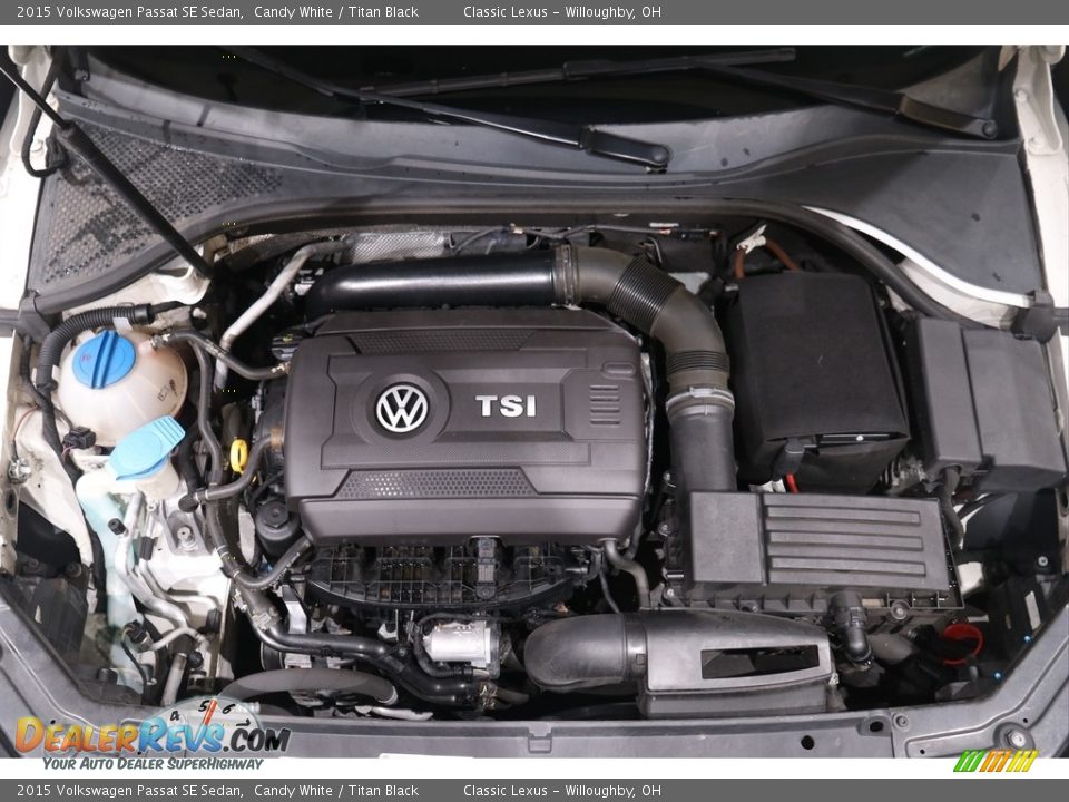 2015 Volkswagen Passat SE Sedan Candy White / Titan Black Photo #20