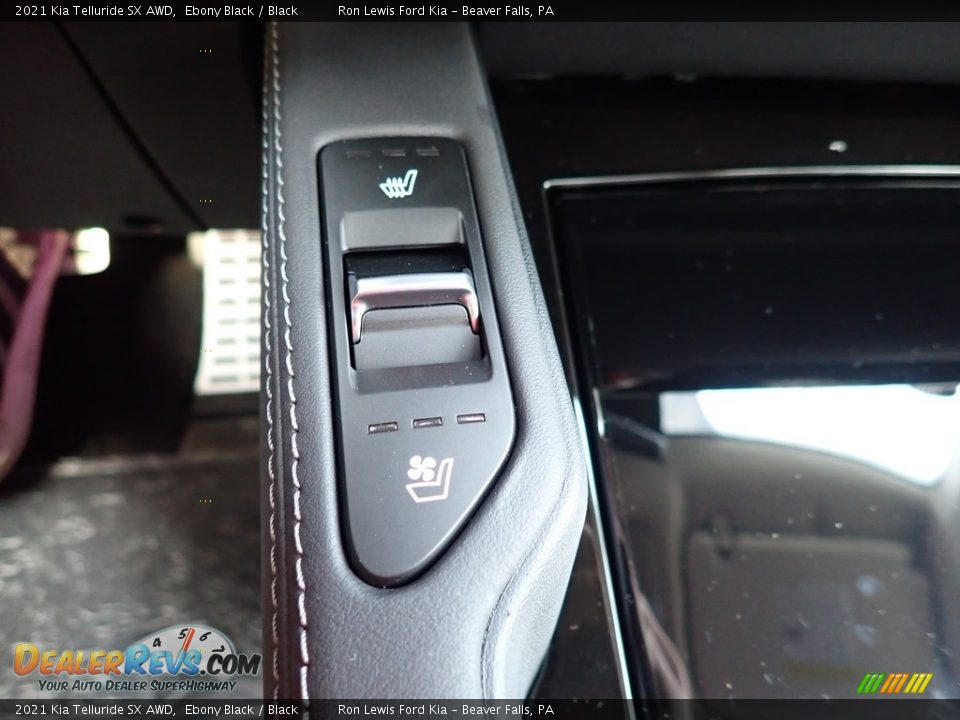 2021 Kia Telluride SX AWD Ebony Black / Black Photo #20