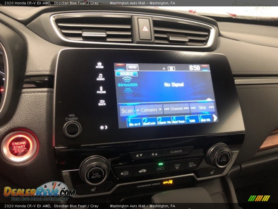 2020 Honda CR-V EX AWD Obsidian Blue Pearl / Gray Photo #19