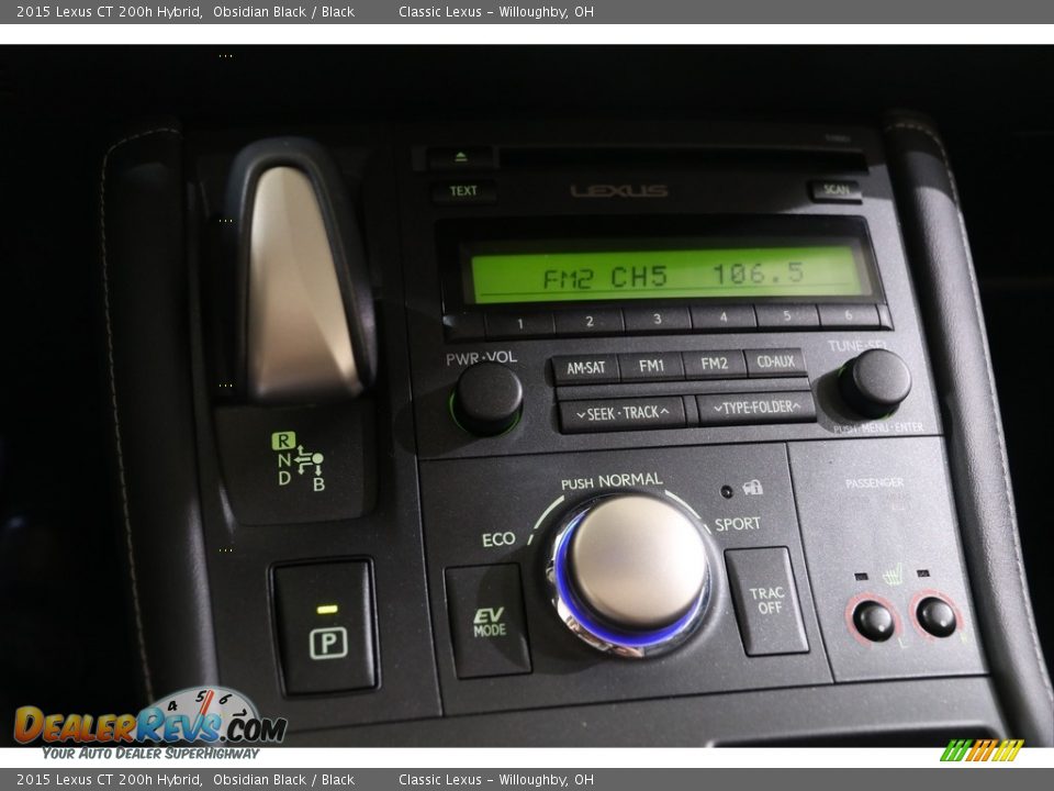 Controls of 2015 Lexus CT 200h Hybrid Photo #12